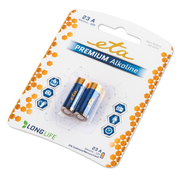 Alkaline battery ETA PREMIUM ALKALINE 23A, blistr 2ks (23APREM2)