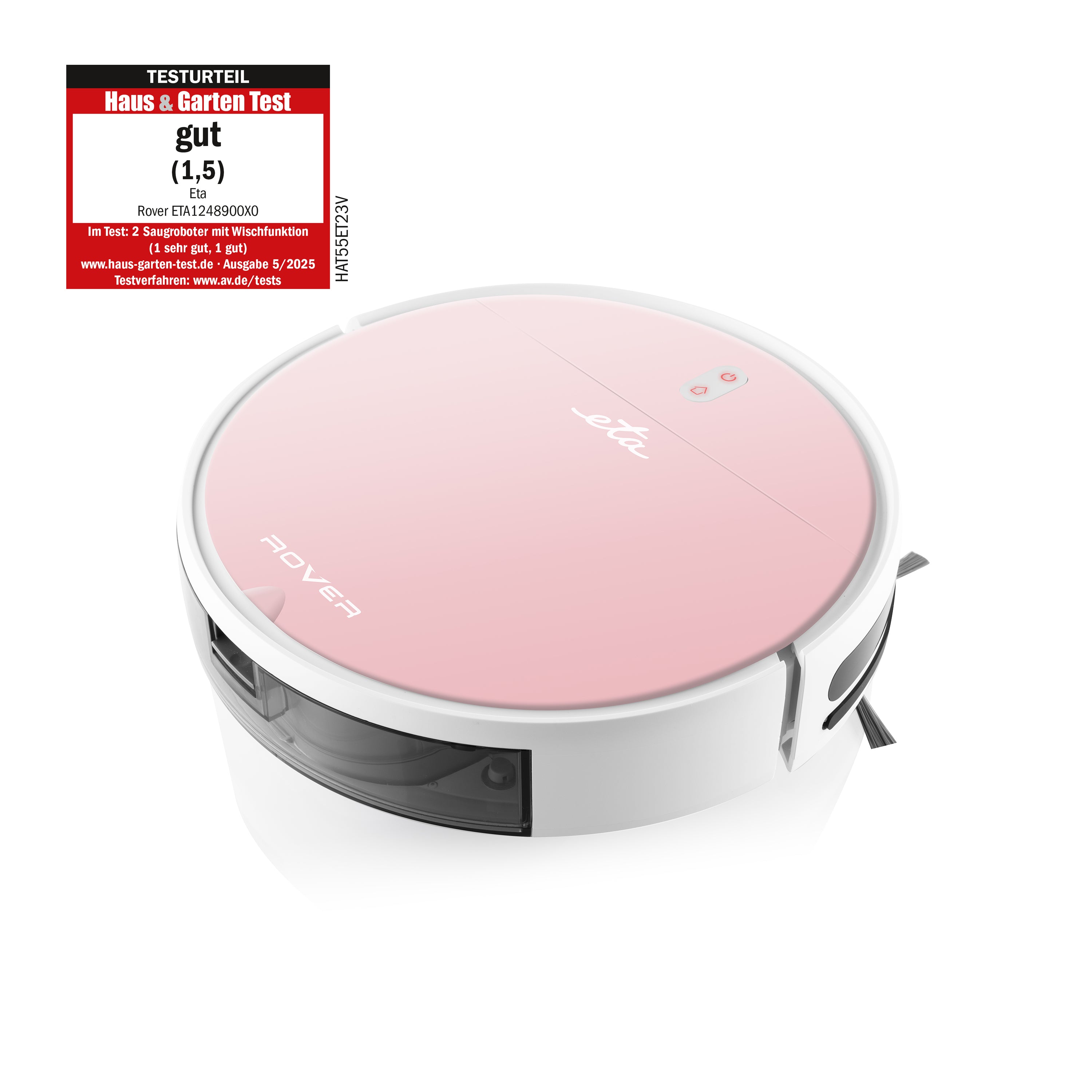 Robotic vacuum cleaner ETA Rover 1248 90030 pink – ETA since 1943