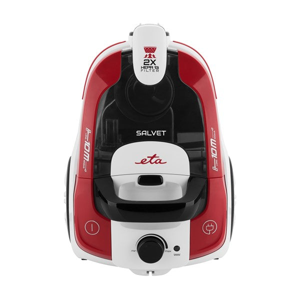 Floor vacuum cleaner ETA Salvet 0513 90000 white/red color