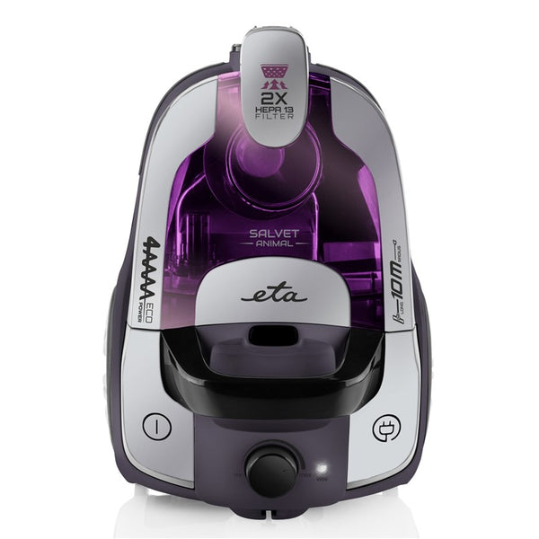 Floor vacuum cleaner ETA Salvet Animal 1513 90000 silver color/violet