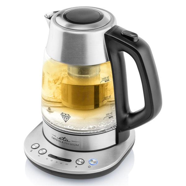 Electric kettle ETA Crystela Premium 9153 90000 inox/glass