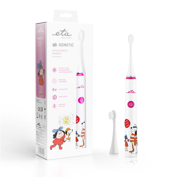 Tooth brush ETA Sonetic Kids Maxipes fík 0706 90010 pink