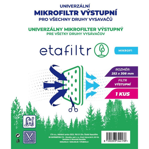 Filter ETA MIKROF1 white