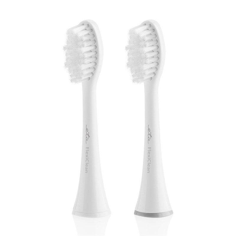 Replacement toothbrush ETA Sonetic 70790100 (2 ks) white – ETA since 1943